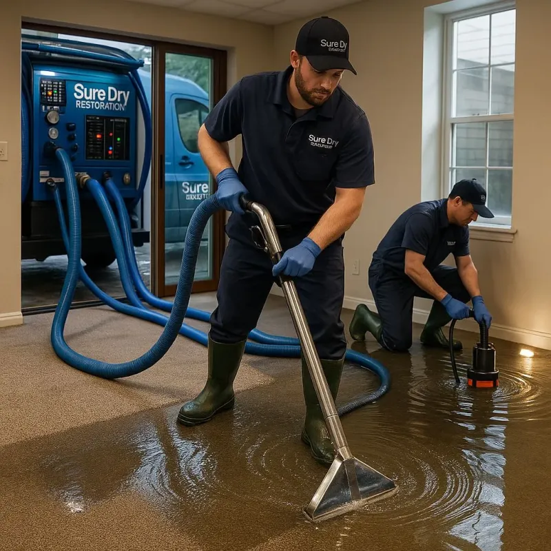 Water Extraction and Removal process in Minorca, LA
